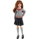 Harry Potter Poupée articulée Hermione Granger de 24 cm en uniforme Gryffondor en tissu avec baguette magique à collectionner jouet enfant FYM51 - B6KKDIKIC