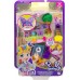 Polly Pocket Coffret Univers Le Jardin Papillon mini-figurines Polly et sa maman 5 surprises et 12 accessoires jouet pour enfant GTN21 - BVWQBJZXY