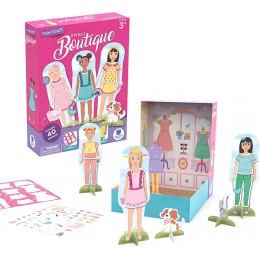 Learning Ressources- Boutique de Mode de poupées en Papier EI-1551 Multicoloured - B6A3HJKWS