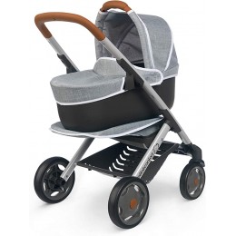 Smoby Bebe Confort Siège et Chariot Gris 253109 - B4HQAWUBY
