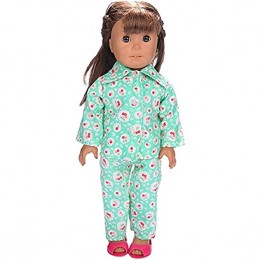 Jilibaba Vêtements de poupée vêtements de poupée pour poupée American Girl 45,7 cm cadeau #3 - BJ5J3XAZS