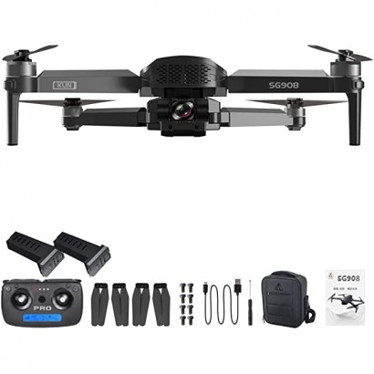 DAMAJIANGM Sg908 Camera Drone 4k Brushle stabilisateur Professionnel à Trois Axes - BA9WWNQCQ