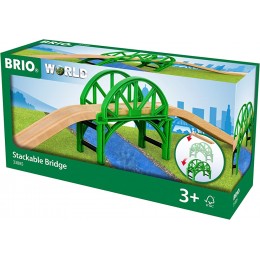 Brio World 33885 Pont Empilable Avec Rails - BDHNQPDWC