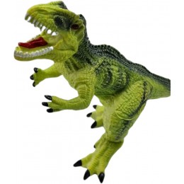Figurine de dinosaure réaliste du monde préhistorique dinosaure avec son Rex terreur de 30 cm vert - BAVE5WREH