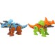 XL Lot de 8 figurines de dinosaures T Rex Raptor Triceratops monoclonius Montage Jouet Dinosaure Jeu éducatif Jouet éducatif pour garçon fille - BVQ25TVUD