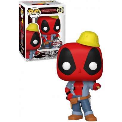 Figurine Funko Pop! Marvel : Deadpool 30th Construction Worker Exclue CDiscount - B4DHHXBPE