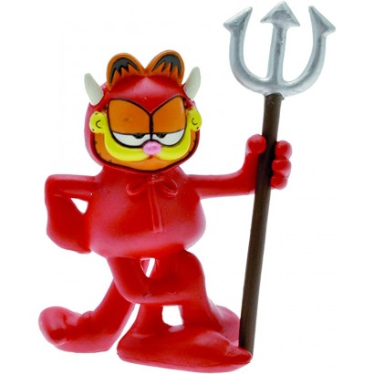 Plastoy 66004 Figurine-Garfield Diable - BW719YJZU