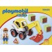 PLAYMOBIL 1.2.3 70125 Pelleteuse- PLAYMOBIL 1.2.3- PLAYMOBIL 1.2.3- 18-36 mois ses premiers Playmobil - B3B72UPTY