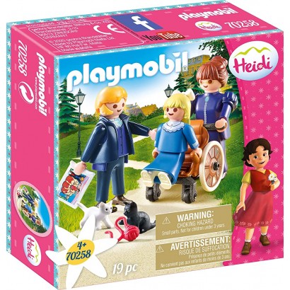 Playmobil Clara avec Son Père et Mlle Rottenmeier 70258 - B52J5UQJY