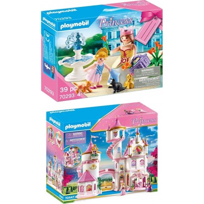 Playmobil Set Cadeau Princesses Multicolor + Grand Palais de Princesse - BV74NOKBJ