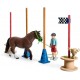 Schleich Farm World Playset Course d'agility pour Poney 42482 Multicolore & Horse Club Figurine Étalon andalou 13821 Multicolore - B7VE9HPZU