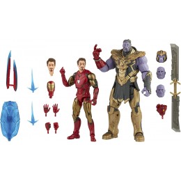Hasbro Marvel Pack De 2 Figurines Ironman Et Thanos 15Cm - BMD9AOZID