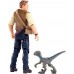 Jurassic World Figurine Articulée Owen & Baby Blue FMM01 - BK5NMYISK