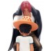 Anime One Piece 4 Kaiser Shanks Chapeau de paille Ruffy PVC Figurine d'action Shanks Touch Ruffy Head Figurine de collection Cadeau 17 cm - BBVA7EAGE