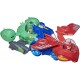 Pyjamasques Pyj-avion 3 en 1 jouet préscolaire avec 3 véhicules et 3 figurines articulées pour enfants dès 3 ans - B4NKJMDYB