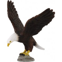 Collecta 3388383 Figurine Animaux Sauvages Aigle à Tête - Blanc - B5K27PSHV