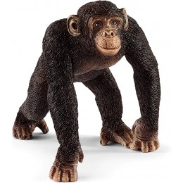 Schleich- Figurine Chimpanzé mâle Wild Life 14817 Multicolore - BK6KKHODI