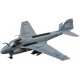 CMO Kits de Modélisme en Plastique Avion d'attaque intrus A-6E Militaire Modèle de Avions Echelle 1 48 Jouets et Cadeaux pour Adultes 13,7 X 13,2 Pouces - BM1MAMECN