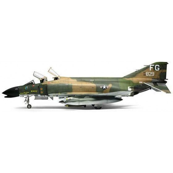 CMO Kits de Modélisme en Plastique Chasseur de Guerre du Vietnam USN F-4C Militaire Modèle de Avions Echelle 1 48 Jouets et Cadeaux pour Adultes 15,7 X 9,6 Pouces - BK1MNKOLB