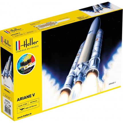 HELLER JOUSTRA Maquette fusée : Starter Kit : Ariane 5 - B4V27ACII