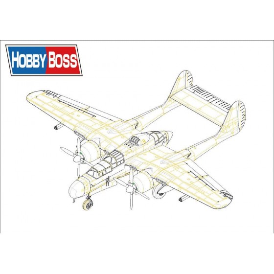 Hobby Boss 387262 1 72 p61b Black Widow modèle Kit - BKAE7THAP