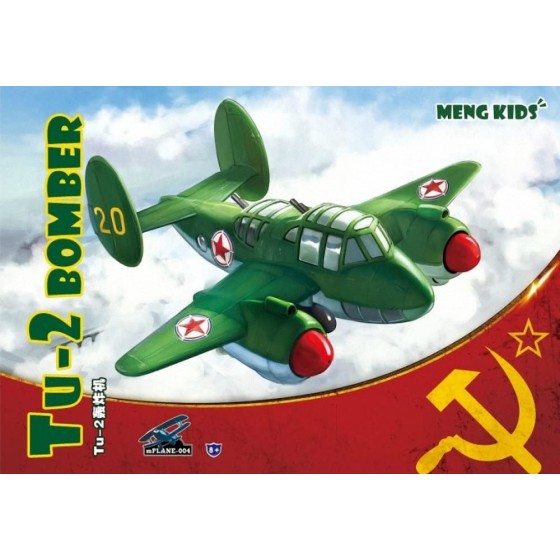 MENG "modèle Kids TU-2 Bomber Kit Multicolore - B7AKBHQSG