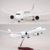 WINECO Sculpture JAL modèle d'avion résine Plastique 1 130 échelle Avion Airbus 47 cm modèle d'avion modèle d'avion léger Moulage sous Pression Avion B787 Cadeau d'anniversaire - BQV1BIJOI