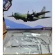 X-Toy Kits De Modèle en Plastique De Puzzle De Combattant 1 48 Échelle C-130H E Hercules Modèle D'aéronef De Transport USAF 16.3 X 22Inch - BBH81FLKF