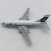 ZCYXQR Kits de modèles d'avion à Boucle en Plastique US Airlines Jetairlink NMA CRJ-200 modèle d'avion assemblé 28Cm échelle 1:100 Cadeau de Vacances - BM91NGXLY