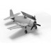 ZCYXQR Kits de modèles de Puzzle de Combattant Militaire échelle 1 48 F4F-3 Wildcat Fighter Early USN modèle en Plastique 8.4 Pouces X 10.7 Pouces - BKJH1GCHO