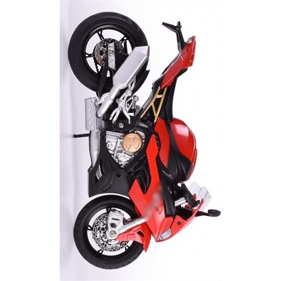 Maquette de Moto Race 1:12 for B-M-W S1000RR Moto Racing Motos en Alliage Modèle de Motocyclette avec Sound et Collection de la lumière Cadeau Jouet Cadeau Enfant Kid Couleur: Rouge Aucune Case Pas - BW1EBQPYH