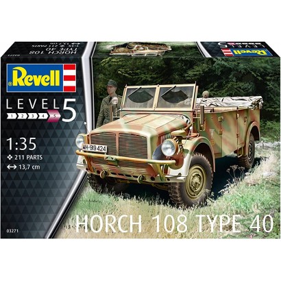 Revell 03271 14 modèle Kit Horch 108 Type 40 l'échelle 1 : 35 Niveau 5 - B22NJKYOD