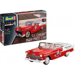 Revell 07686 maquette de voiture '55 Chevy Indy Pace car échelle : 1 25 multicolore - BMKKWQNLN