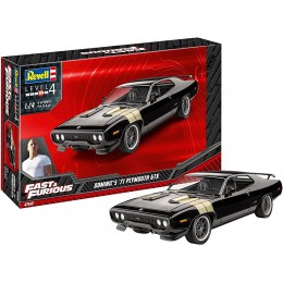 Revell-07692 Fast & Furious-Dominic's 1971 Plymouth GTX Fast and The Furious Maquette 07692 Incolore - B4D2VCTLJ