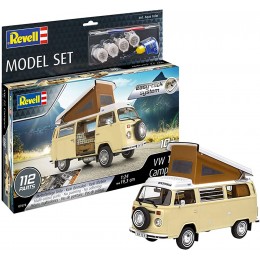 Revell Ag Germany 67676 Model Set VW T2 Camper Easy-Click Incolore - B218KYZML