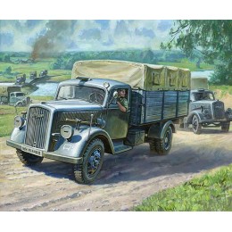Zvezda Maquette Camion Allemand Opel Blitz 1937-1944 - BDWM6STDD
