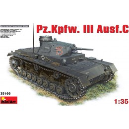 MiniArt Echelle 1 : 35 cm pz.,. III Ausf. C Kit de modèle en Plastique - B371KUWHX