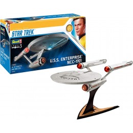 Revell 04991 maquette Star Trek U.S.S. Enterprise Ncc-1701 James KIRK 1 600 4991 Blanc - BHNQKFTXU