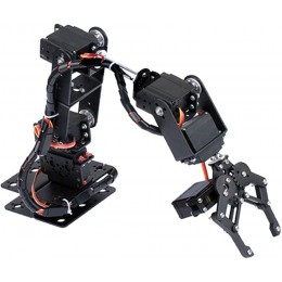 Bras de Robot kit de Griffe de Pince robotique mécanique à Bras mécanique Flexible pour l'enseignement Universitaire pour Les Cadeaux - B4ND8LHYG