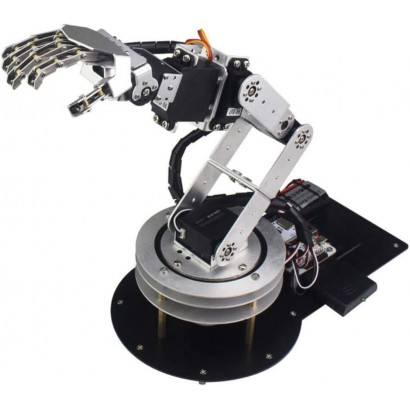 HARLT Bionic Mécanique Programmation Robot Exosquelette Palm Development Kit Secondaire avec Lecteur MP3 Danse Bras Robotique Jouets High-Tech - BV16QZEDF