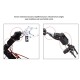 Kit de griffe de bras mécanique 6DOF pièces automatiques de robot de pince de bras mécanique de robot industriel de robot de DOF - BM38HMWMA
