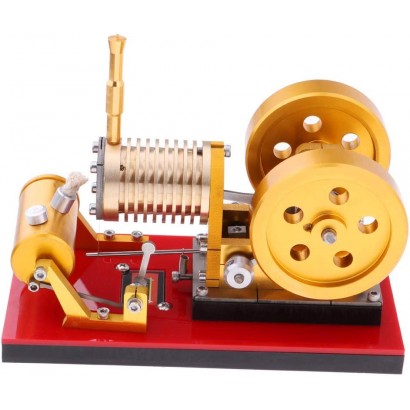 Backbayia Stirling Engine Modèle Moteur Jeux scientifiques Education Enfants Jouet Modèle Kit - BV21ANEDI