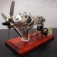 ColiCor Moteur silencieux Kit de montage 16 cylindres Disque cymbale à air chaud Stirling Engine Jouet de physique Cadeau pour adolescents et adultes - B36K3CUJG