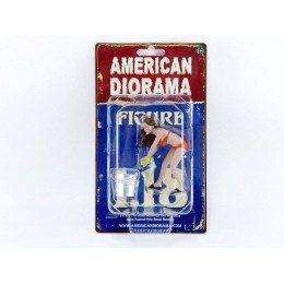 American Diorama- Voiture Miniature de Collection 76264 Orange - BWADDNYVS