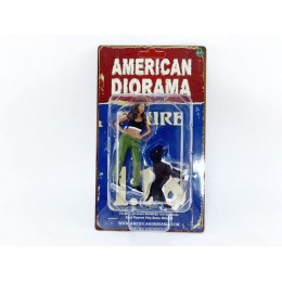 American Diorama- Voiture Miniature de Collection 76276 Black Green - BAH71ABMQ