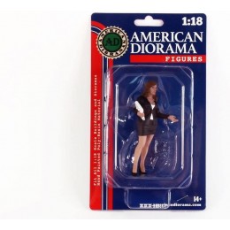 American Diorama- Voiture Miniature de Collection 76310 Black - BBHDNJGPD