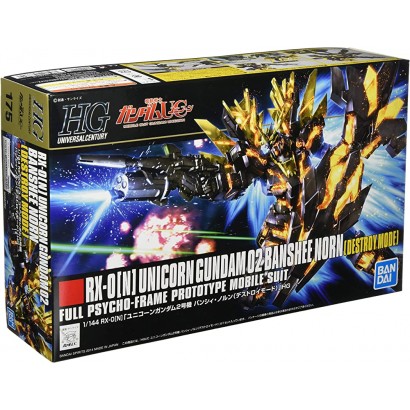 GUNDAM 1 144 HGUC Unicorn Gundam 02 Banshee Norn Model Kit 13cm - BDBWQUDED