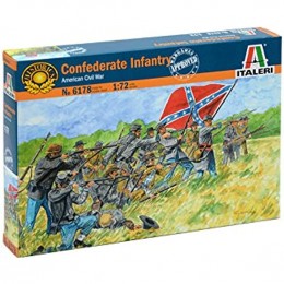 Italeri 6178–1 : 72 Confederate Figurine - B6DVDDXMP