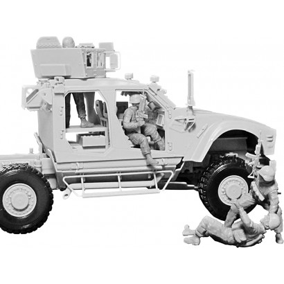 Masterbox Figurine de l'armée Moderne américaine Moyen-Orient à l'échelle 1 35 - B57K8ZRWE