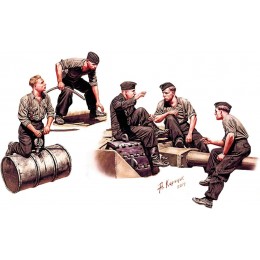 Masterbox Figurine « Tankmen Allemand époque de la Seconde Guerre Mondiale » - B6V8MOFNX